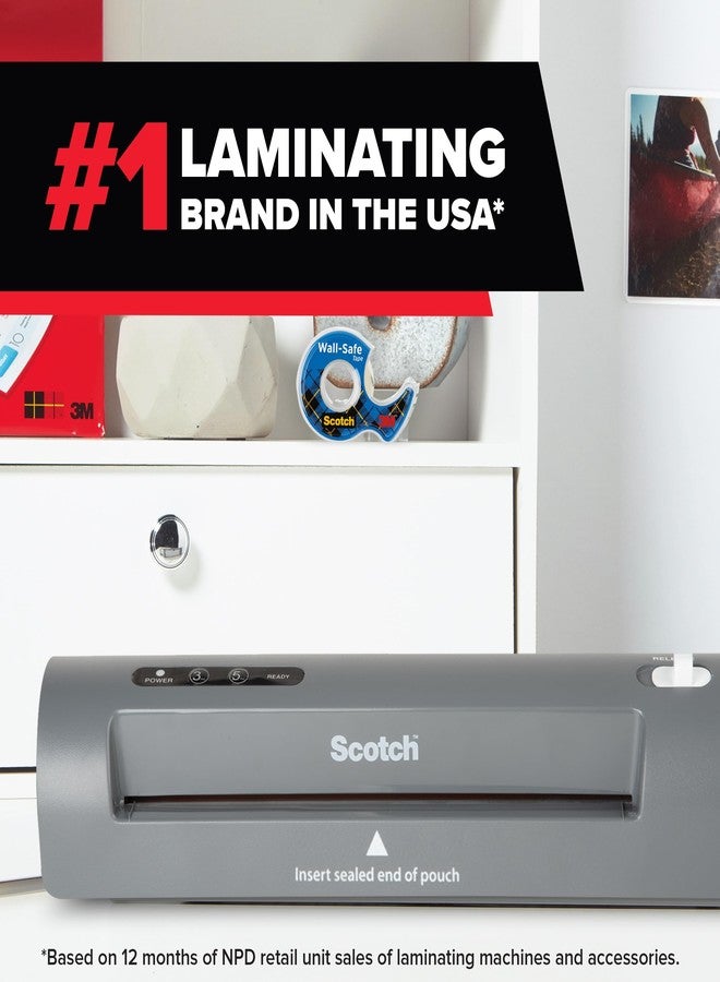 Scotch Thermal Laminator, 2 Roller System for a Professional Finish, Use for Home, Office or School, Suitable for use with Photos (TL901X) - Image 5