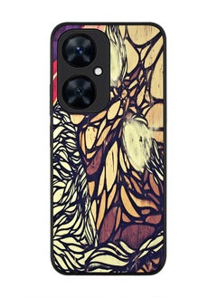 Stylizedd Rugged Black Edge case for Huawei nova 11i , Slim fit Soft Case Flexible Rubber Edges Anti Drop TPU Gel Thin Cover - Wise Graffitti  - Image 1