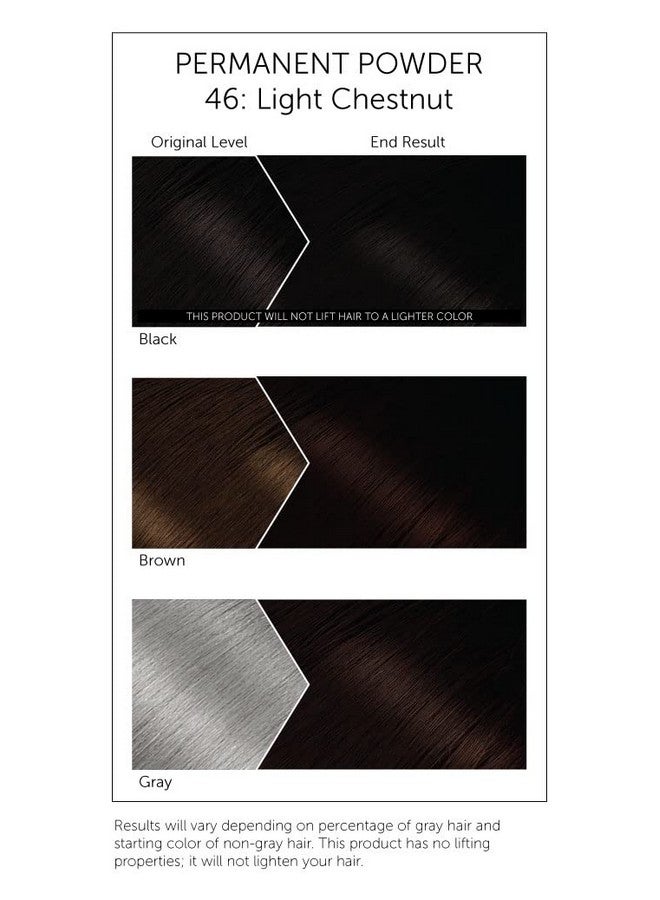 46 Light Chestnut Bigen Permanent Powder 12 Pack