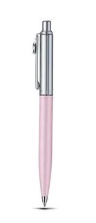 Sheaffer Sheaffer Sentinel EIP E321 Pink Matte Finish Ballpoint Pen with Chrome-Plated Trims and Bow-Shaped Clip Emblem