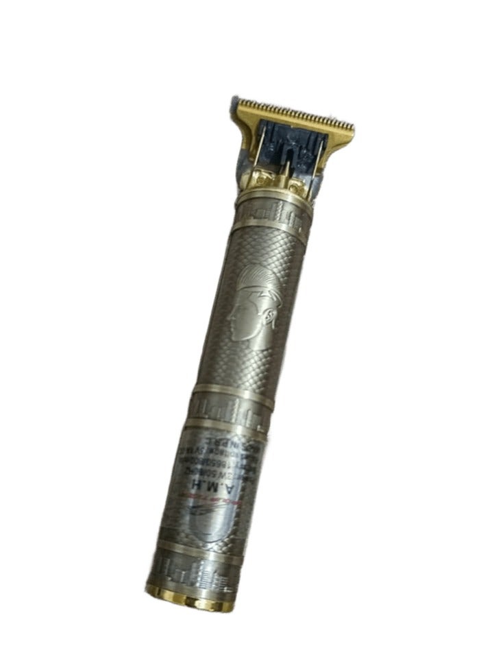 professional hair clipper with blades and a rechargeable battery is ideal for easily styling hair and beards at home or in a beauty salon. - Image 1