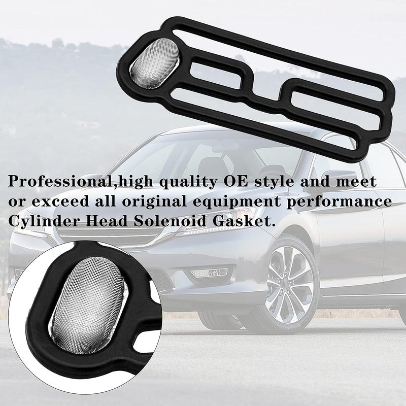 YITHSWAY 2PCS VVT VTEC Solenoid Spool Valve Gasket for Honda & Acura - Image 5