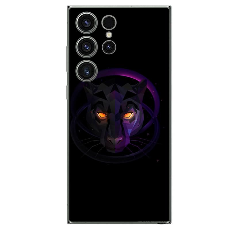 FCS Printed Designer Vinyl Mobile Back Skin Sticker for Samsung Galaxy S24 Ultra| Protects Against Dust, Precision-Fit, Vinyl, Bubble-Free Installation- (-02) - Image 1