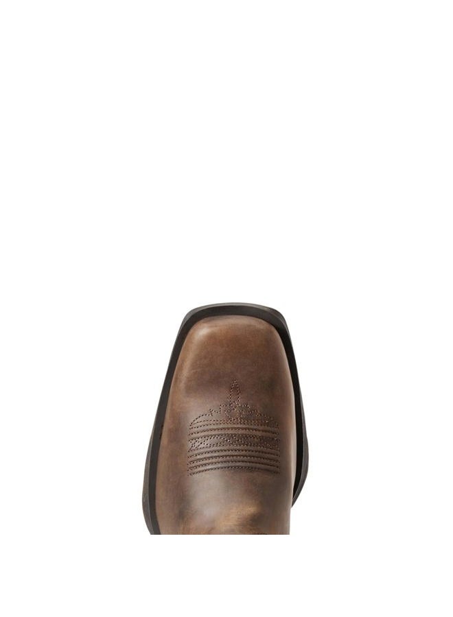 Ariat Men's Rambler Patriot Western Boot, Distressed Brown, 10 Medium - Image 4