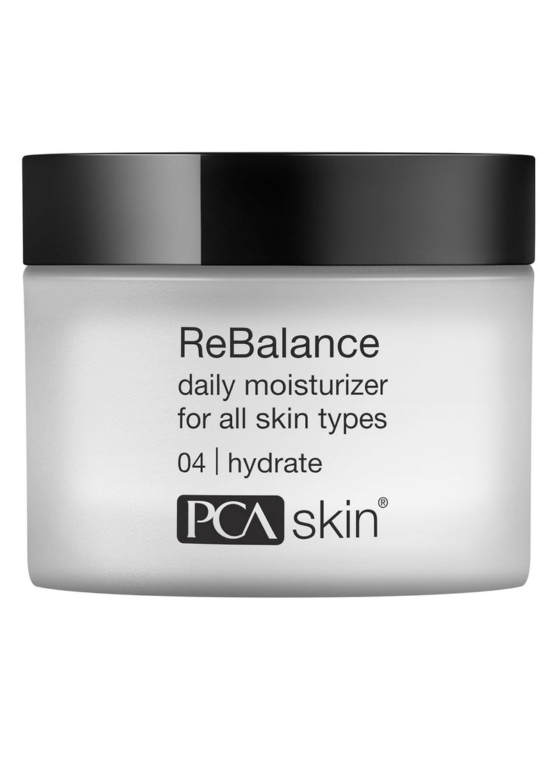 PCA SKIN PCA SKIN ReBalance Sensitive Moisturizer for Face - ReBalance Daily Face Moisturizer for Dry Skin, Creamy, 1.7 fl oz Jar  - Image 1