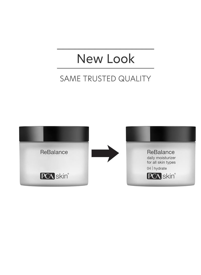 PCA SKIN PCA SKIN ReBalance Sensitive Moisturizer for Face - ReBalance Daily Face Moisturizer for Dry Skin, Creamy, 1.7 fl oz Jar  - Image 2