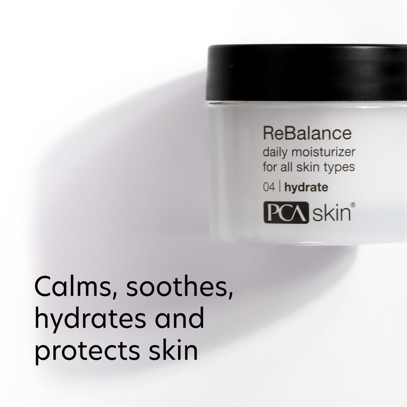 PCA SKIN ReBalance Sensitive Moisturizer for Face - ReBalance Daily Face Moisturizer, Creamy, 1.7 fl oz Jar - Image 3