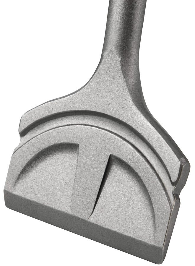 Firecore إزميل SDS Plus، رؤوس إزالة بلاط Firecore مقاس 3 بوصات × 6.5 بوصات لملحقات مثقاب المطرقة الدوارة SDS Plus، أداة إزميل مسطحة للتقشير بمجرفة فولاذية لإزالة ملاط البلاط الأسمنتي الرقيق والفينيل - Image 5