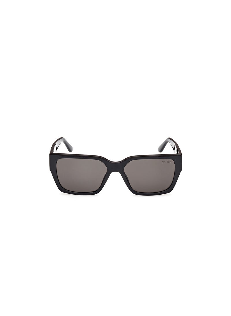 GUESS - Unisex UV Protection Square Sunglasses - GU791601A55 - Lens Size: 55 Mm - Image 1