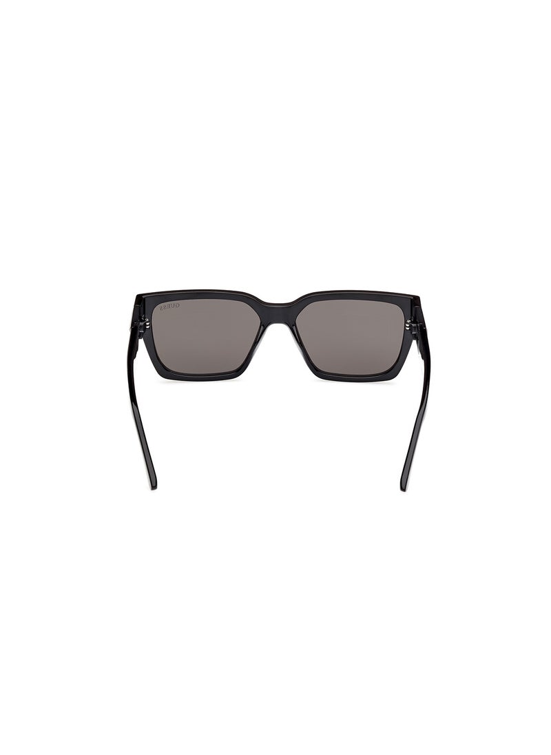 GUESS - Unisex UV Protection Square Sunglasses - GU791601A55 - Lens Size: 55 Mm - Image 1
