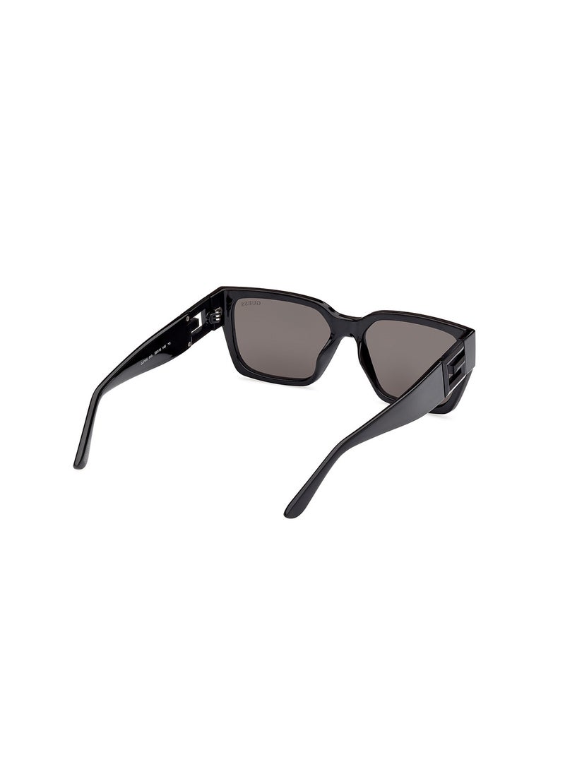 GUESS - Unisex UV Protection Square Sunglasses - GU791601A55 - Lens Size: 55 Mm - Image 1