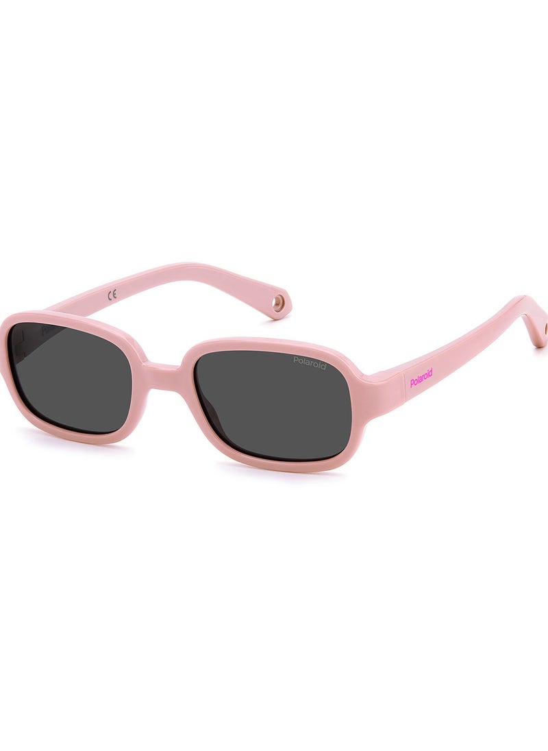 Polaroid Kids Unisex UV Protection Rectangular Sunglasses - Pld K003/S Pink 43 - Lens Size: 43 Mm  - Image 1