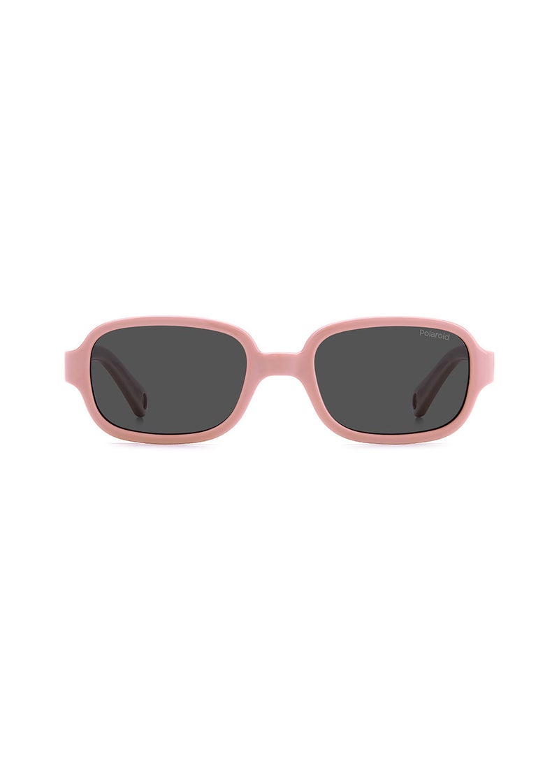 Polaroid Kids Unisex UV Protection Rectangular Sunglasses - Pld K003/S Pink 43 - Lens Size: 43 Mm  - Image 3