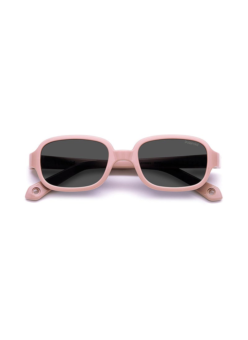 Polaroid Kids Unisex UV Protection Rectangular Sunglasses - Pld K003/S Pink 43 - Lens Size: 43 Mm  - Image 4