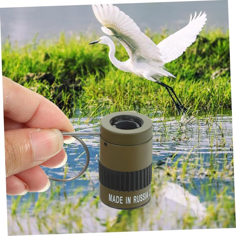 OSALADI Spotter 2.5x17.5mm Mini Telescope Outdoor Portable for Hiking Bird Watching - Image 3