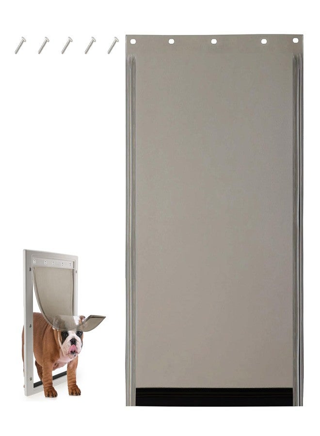 غطاء بديل لباب الكلاب PAC11-11039 - غطاء بديل لباب الكلاب مع براغي، يناسب PetSafe، مقاس كبير 10 1/8 بوصة × 16 7/8 بوصة - Image 1