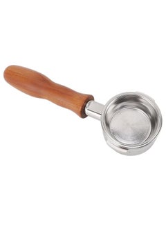 Thoraya 58mm Bottomless Portafilter with Basket Filter 2 Ears Stainless Steel Wood Handle Detachable Coffee Machine Accessory for WPM 130  - Image 4