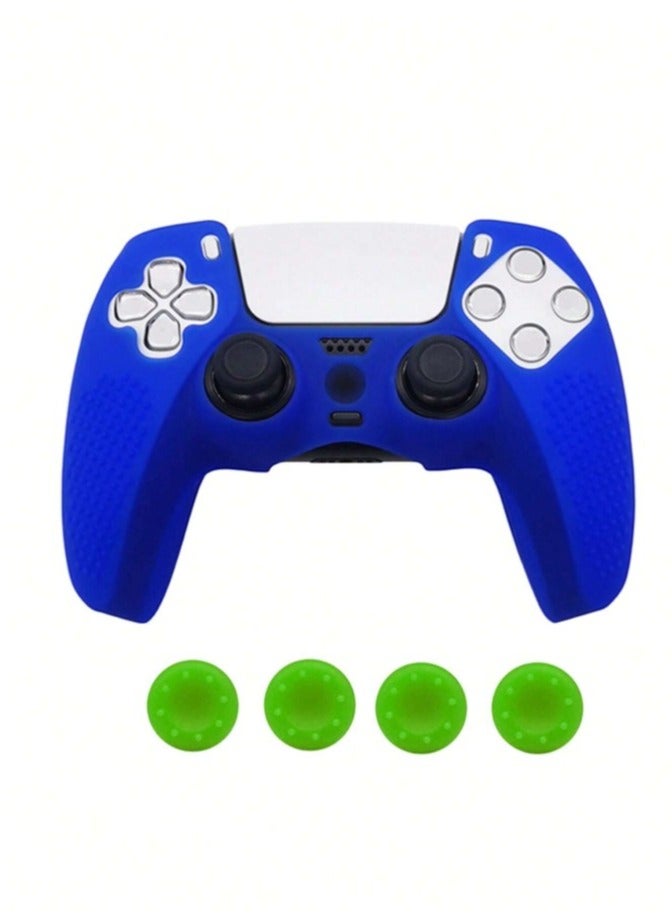 Anti Slip Silicone Grip Case Protector with thumb grips for Sony PlayStation 5 Controller - Image 1