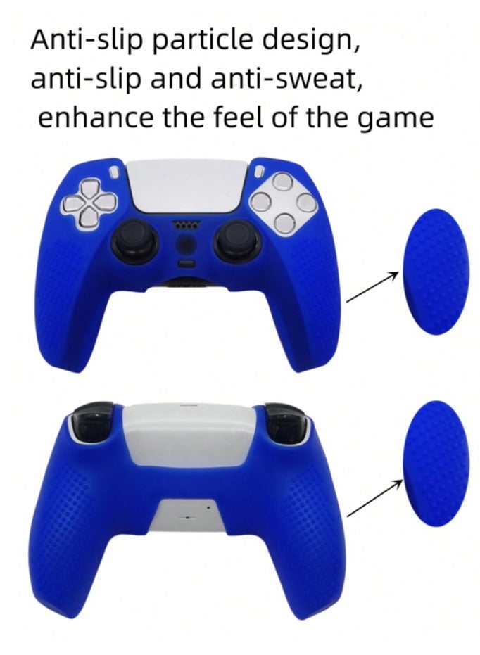 Anti Slip Silicone Grip Case Protector with thumb grips for Sony PlayStation 5 Controller - Image 2