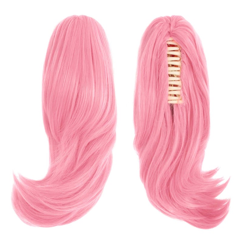 MapofBeauty MapofBeauty 35 cm Lolita Sweet and Lovely Straight Anime Cosplay Wig (Pink)  - Image 5