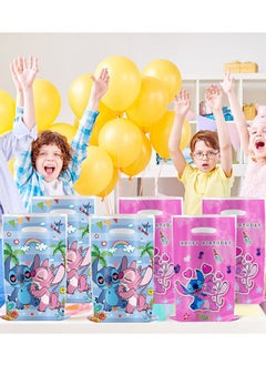Party 40 PCS Stitch Birthday Party Supplies Cartoon Candy Bag Tote Bag Kids Gift Bag Adult Birthday Party Decorations  - Image 2
