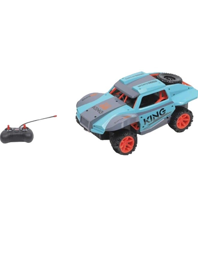 Toy Box Remote Control Car RC Off Road Car Strong Grip 4 Wheel Drive Sound Light For Kids  - Image 1
