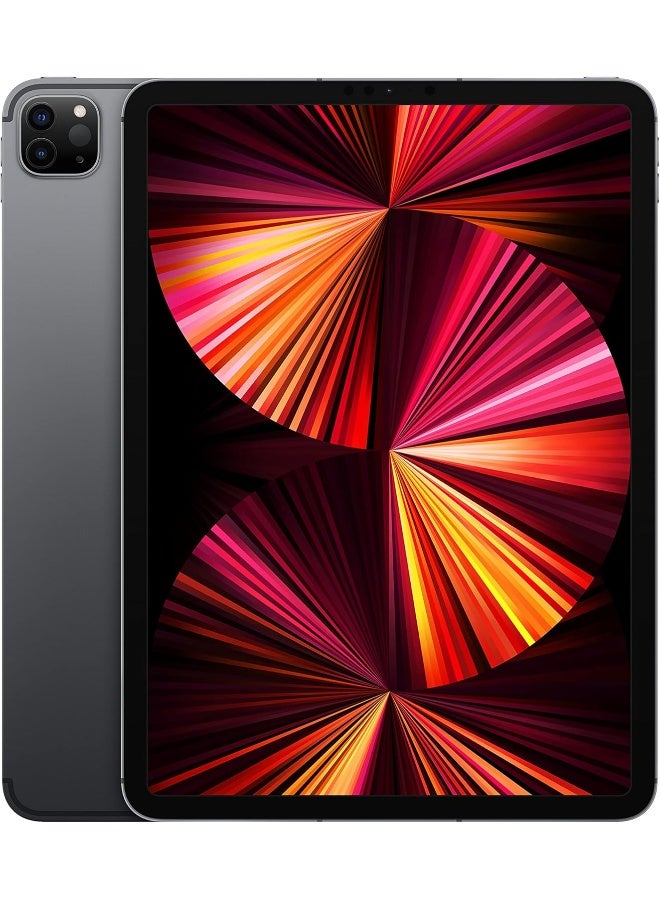 ابل  iPad Pro 2021 (الجيل الثالث) مقاس 11 بوصة، شريحة M1، سعة 2 تيرابايت، واي فاي، 5G، رمادي فضائي مع تطبيق Facetime - إصدار الشرق الأوسط - Image 3