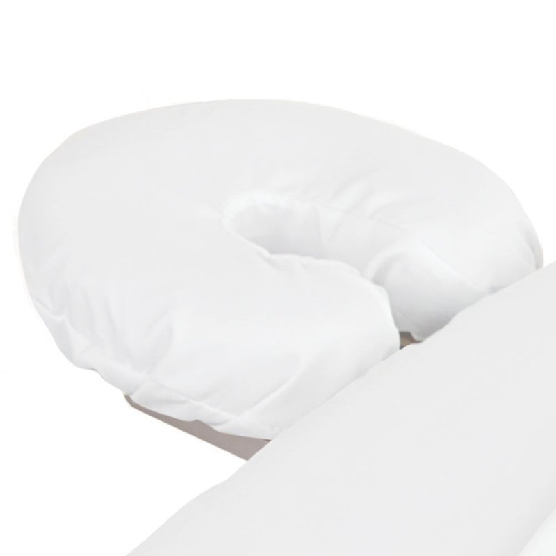 غطاء وجه احترافي من مجموعة فور برو من الألياف الدقيقة، أبيض، خفيف للغاية، مقاوم للبقع والتجاعيد، لطاولات التدليك