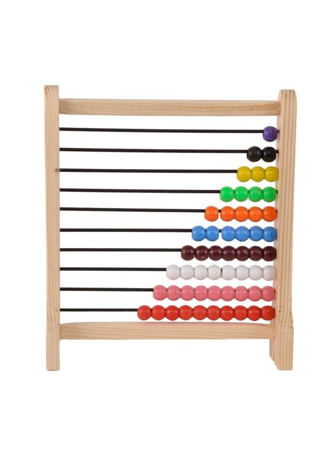 سكلفون لعبة تعليمية للأطفال من سكيلوفون MDF Abacus Junior (1-10) | لعبة تعليمية مبكرة للأطفال (متعددة الألوان، من سن 3 سنوات فما فوق) - Image 1