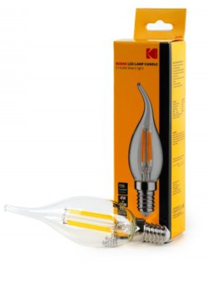 Kodak LED Lamp Candle E-14-4W Warm Light