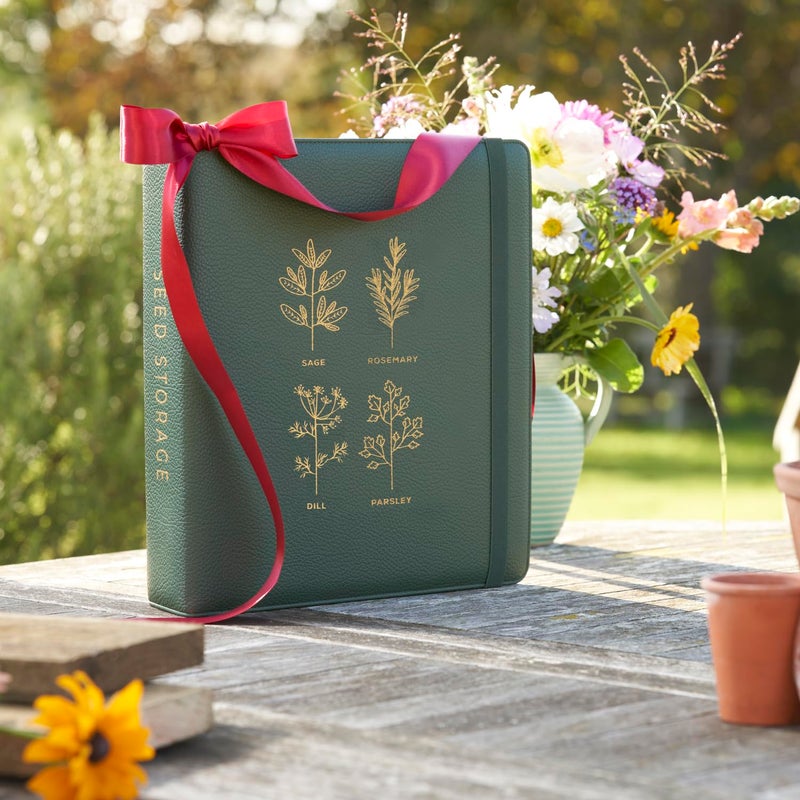 WILDGOOSE Seed Storage Organizer Binder - Seed Packet Organizer with 50 Pack Sheet Protectors that stores 200 Seed Envelopes. Seed Storage Binder delivering complete Seed Saving Kit for every Garden Lover. - Image 3
