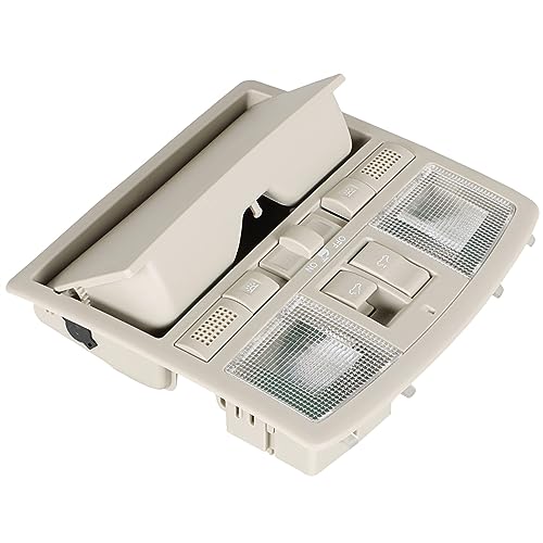 GENRICS Overhead Console Reading Light with Sunroof Switch Replacement for 2009 2010 2011 Mazda 6 i/S Sedan 4 Cyl 2.5L/6 Cyl 3.7L GS4C-69-970D-30 GS4C69970D30 - Image 1