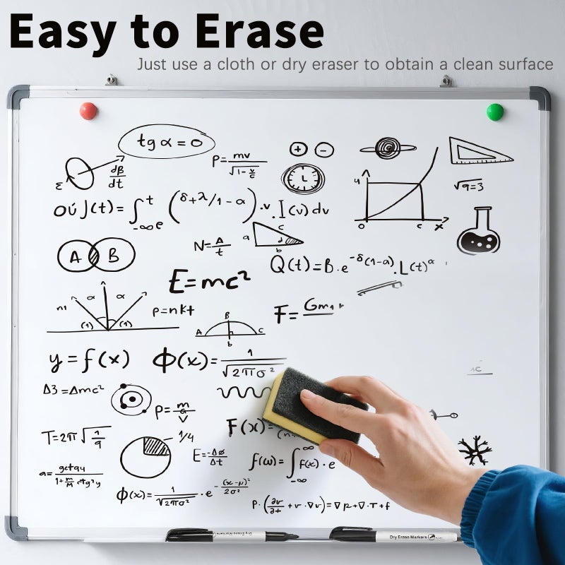 Birebebys 108 Count Dry Erase Markers Bulk, Fine Tip Whiteboard Markers for Kids Teachers, Dry Erase Pens Bulk Pack for Classroom Home, Back to School Supplies - Image 4