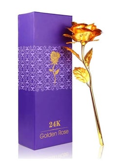 Cool Baby COOLBABY Creative 24K Gold Foil Rose Blossom Gift, Romantic Gift for Her with Gift Box  - Image 1