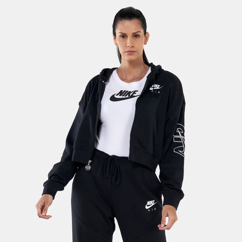 Nike Women's Air Oversized Full-Zip Fleece Hoodie