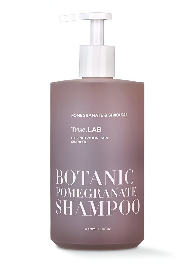 TRUE.LABORATORY - Botanic Pomegranate Shampoo 470ml - Image 1