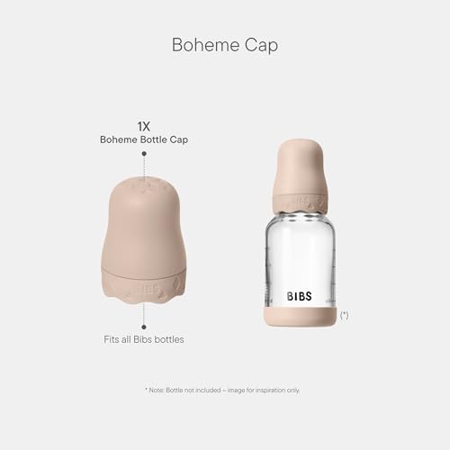 BIBS Boheme Bottle Kit - Part of Set. Mix and Match with BIBS Glass Bottles in Different Sizes - Blush - Image 2