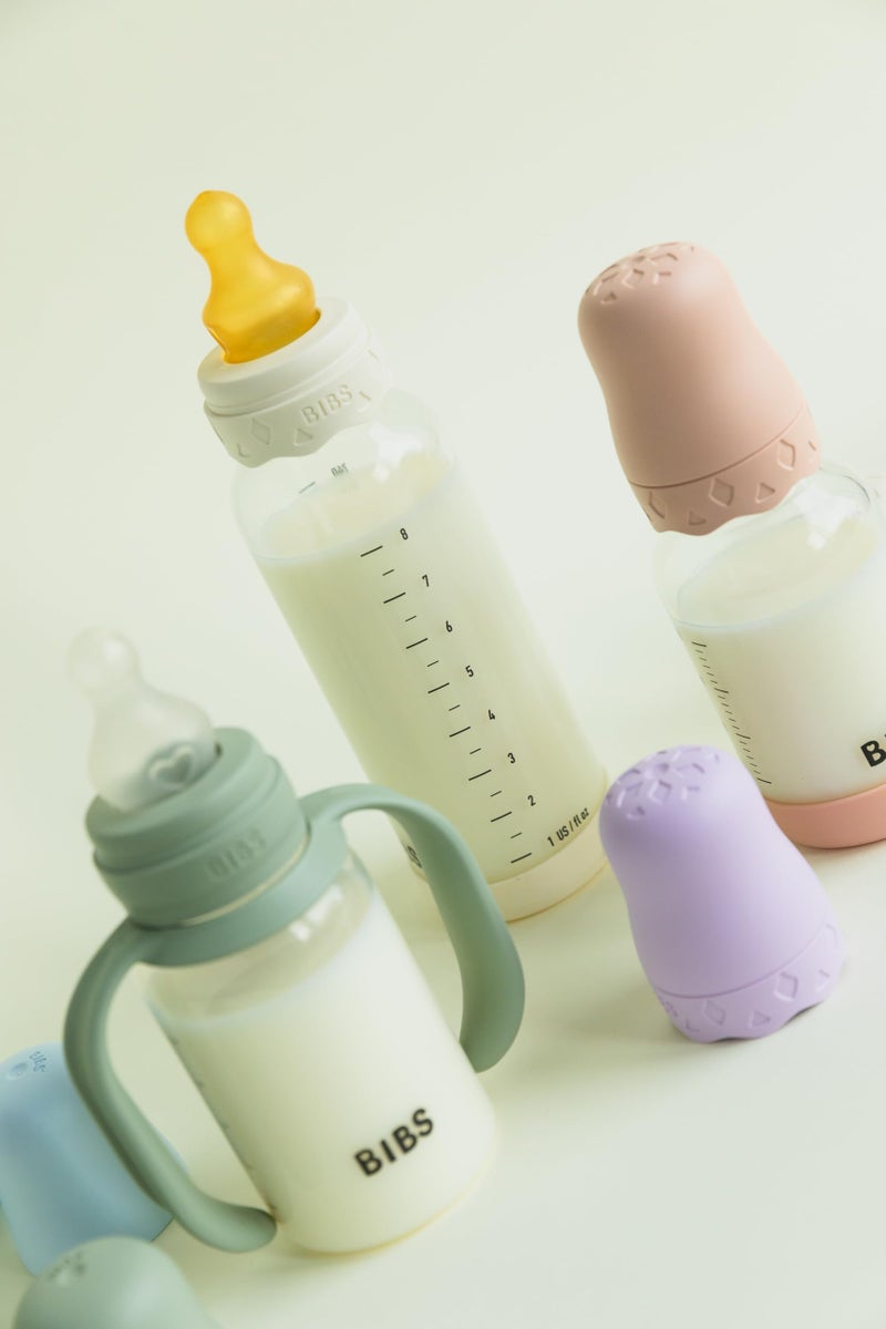 BIBS Boheme Bottle Kit - Part of Set. Mix and Match with BIBS Glass Bottles in Different Sizes - Blush - Image 5