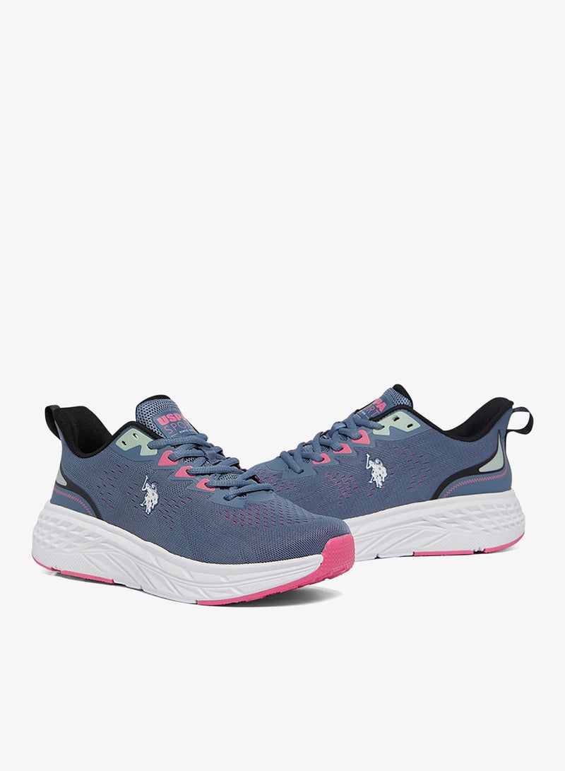 يو اس بولو اسن سنيكرز نسائي أزرق كحلي محدود الإصدار خفيف الوزن - Image 3