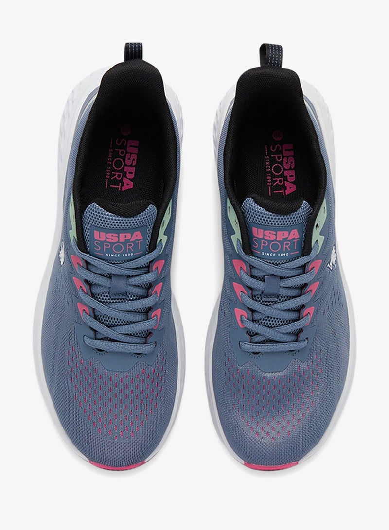 يو اس بولو اسن سنيكرز نسائي أزرق كحلي محدود الإصدار خفيف الوزن - Image 4