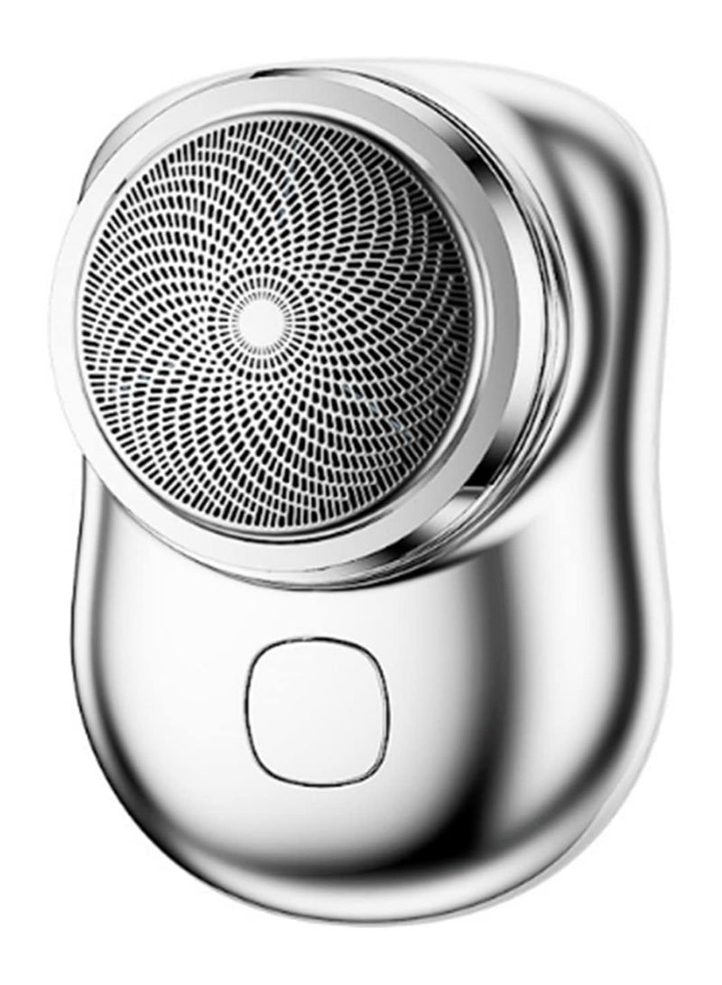 ELTERAZONE Electric Razor for Men, Newest Mini-Shave Portable Electric Shaver, Pocket Size Portable Shaver Wet and Dry Mens Razor USB Shaver Charging Easy One-Button Use Suitable for Home,Car,Travel - Image 1