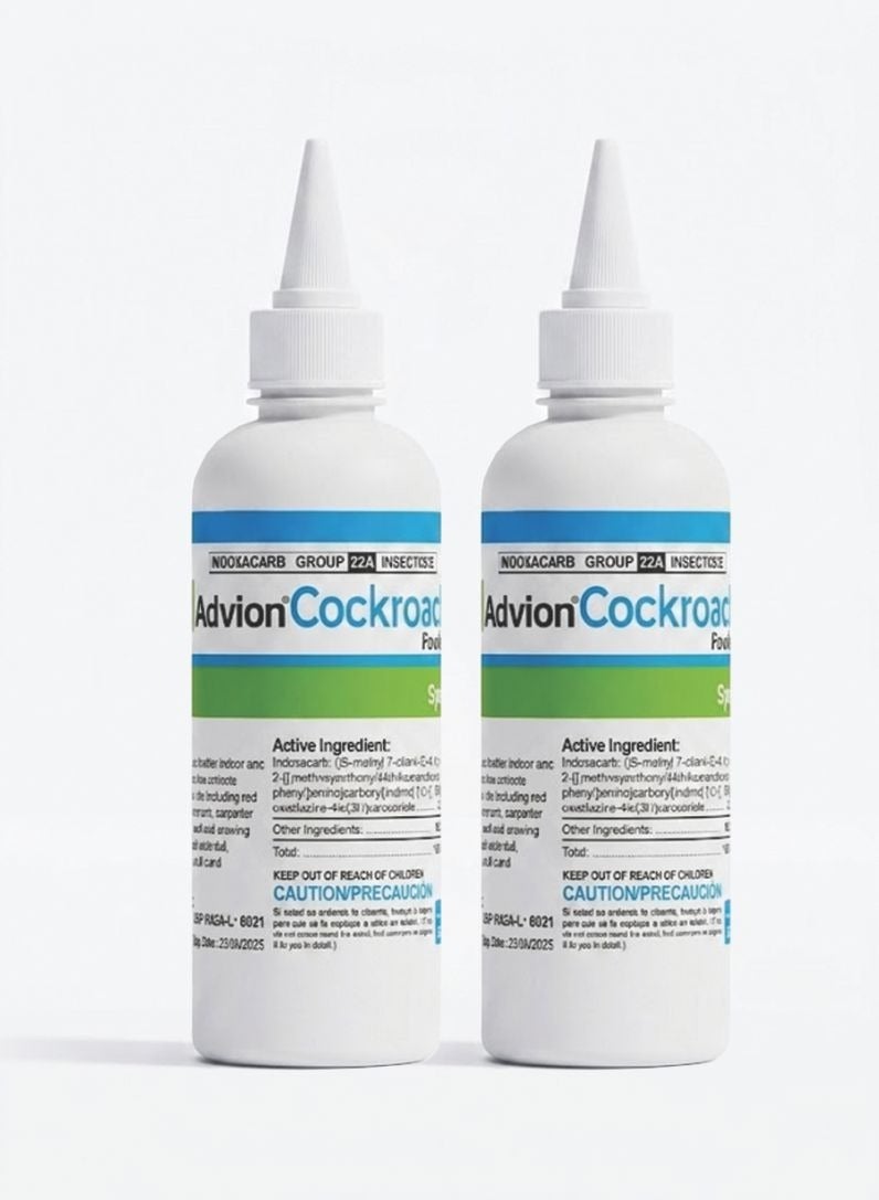 Advion Cockroach Powder 50g – Ready-to-Use Dry Cockroach Killer for Indoor & Outdoor Use Pack of 2