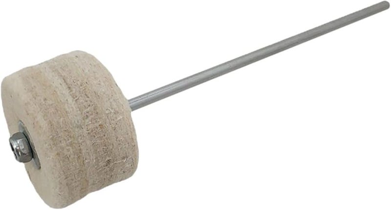 Felt Bass Drum Pedal Beater Hammer Replacement Part For Practice Sessions - Image 2