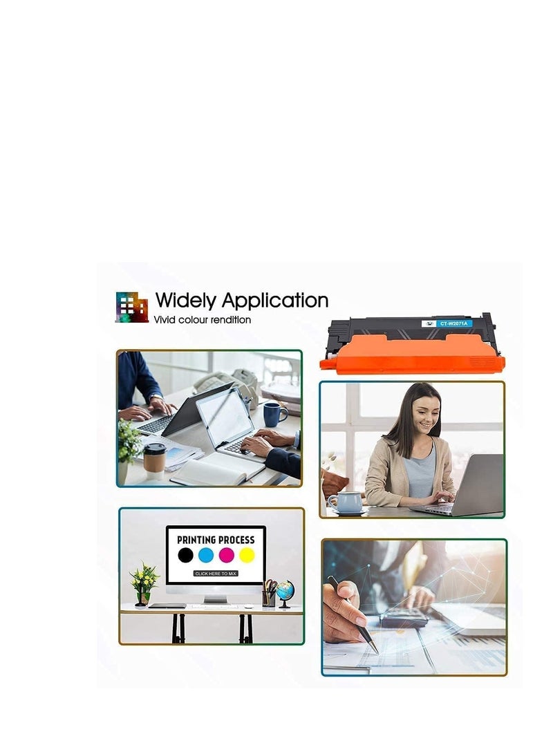 Terabyte 4-Piece Replacement Toner Cartridge For Samsung 504S CLT-504S Multicolour - Image 3