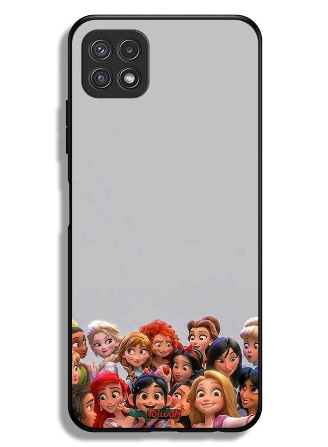 Tolwak Samsung Galaxy A22 5G Protective Case Cover Friends Forever - Image 1