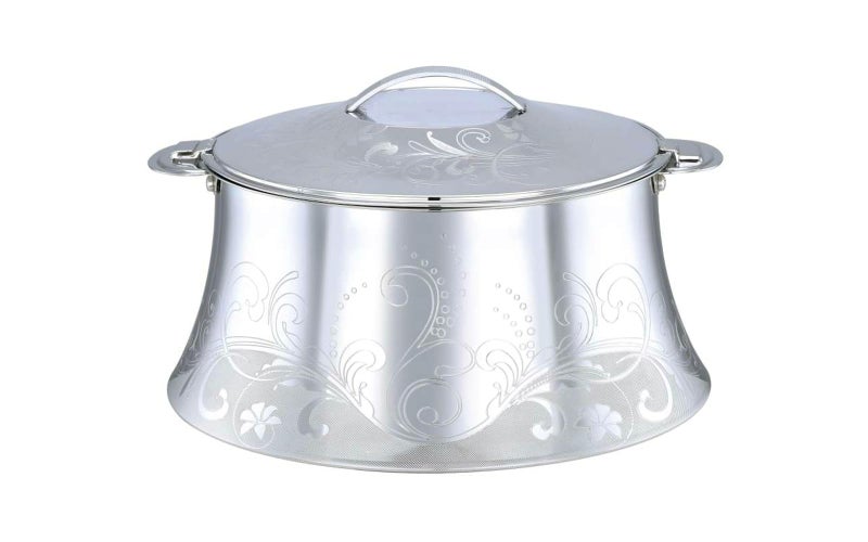 Pradeep AVA Stainless Steel Insulated Serving Casserole with Design Lid/Double walled/Stainless steel Casserole/Hot & Cold/Dishwasher Safe/Silver-1500ML - Image 4