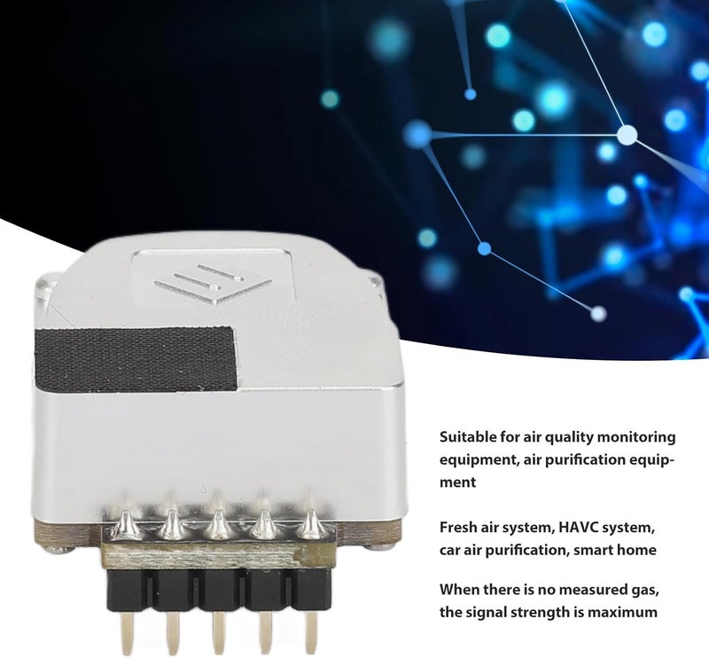 ViaGasaFamido CO2 Sensor for Air Quality Monitor, Carbon Dioxide Detector 400-5000 PPM Range, HVAC Fresh Air System & Air Purifier Detection, Indoor Air Quality Testing Tool - Image 4