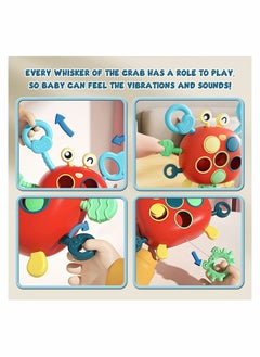 General Montessori Crab Toy for Toddlers Ages 18 Months to 3 Years Fine Motor Skills Educational Gift for Boys and Girls  - Image 5