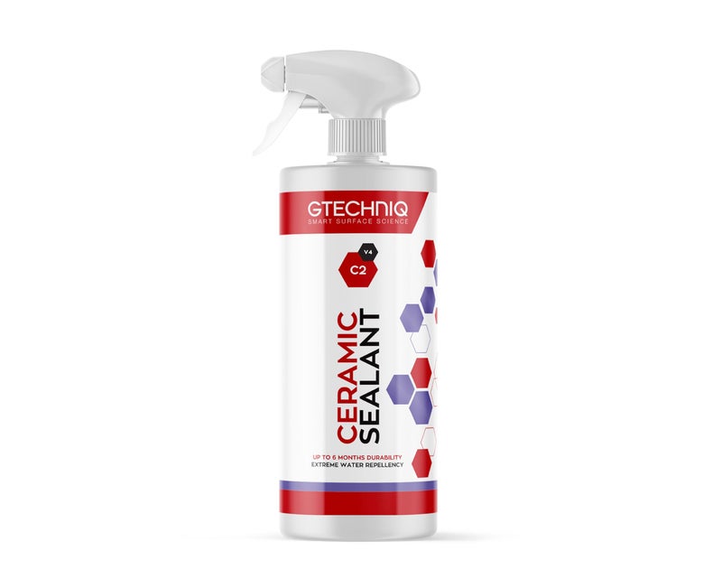 Gtechniq C2 Ceramic Sealant for Cars Protect Car Paintwork Trim Tyres and Windows High Shine Easy to Apply  1L Sufficient for 45 Large Cars