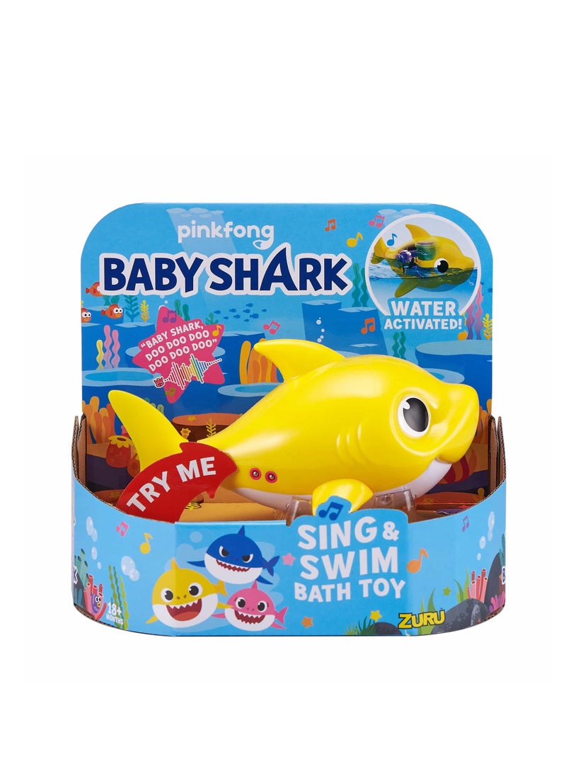 Pinkfong - Robo Alive Baby Shark Sing & Swim Bath Toy (Colors May Vary) - Image 1